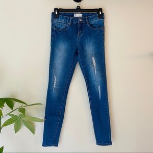 Distressed Skinny Jeans Size 12